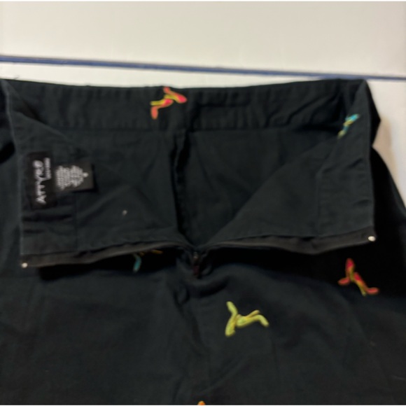 Black Mini Skirt/Skort by Attyre New York Size 6 High Heels - Picture 3 of 10